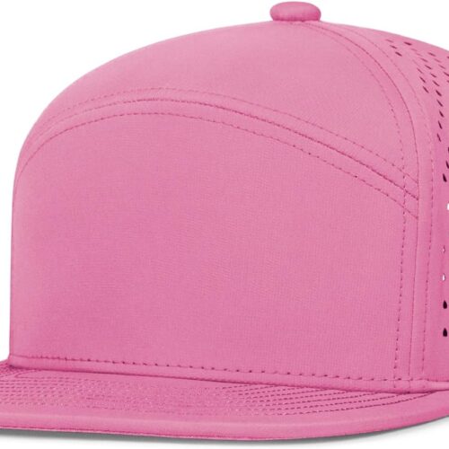Performance Hats for Men Women, Flat Bill Cap, Golf, Running, Workout